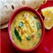 Fried egg green gram dal recipe